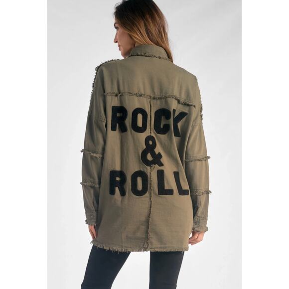 Elan Jackets & Blazers - Elan Devan Rock & Roll Tan Jacket Size Medium Womens